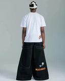 Men's Jeans Y2K Bag Vintage High-Quality Pattern Hip-Hop Street Leisure Men Harajuku Wide Legs-Outfit