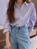 Fongt French Shirt Women's New Skinny Sun-Proof Shirt Coat Design Small Long Sleeve Top