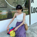 Thai Slanted Shoulder Dopamine Sexy Sleeveless Knitted New Sling Design Sexy Short