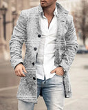 Fongt Printed Men's Coat 2025 New Wish Coat Station Wind Coat