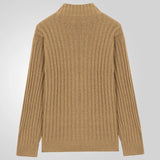 Fongt Men's Casual Single-Row Buckle Knitted Sweater Clip Long-Sleeved Sweater Jacket Men's