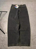 Y2K Big Boy Jeans Original Hip-Hop Embroidered Loose Jeans Street High-Outfit
