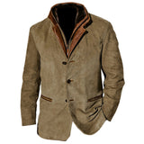 Fongt Heavy Industry Ancient Michigan Work Jacket Men's And Women's Vintage Casual Jacket