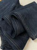 High Waist Jeans Female Harajuku Y2K Streetwear Straight Trousers Women Chic Lace Up Wide Leg Denim Pants 2023