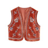 And Winter New Beaded Embroidered Velvet Vest 6895232-Outfit