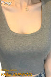 Women Crop Tops Shirts Harajuku Female U Neck Short Sleeve Solid Color Slim Fit Short T-shirts Tees Women's