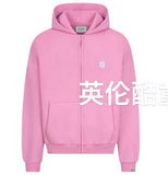 Fongt New Popular S Embroidery Printing Series For Young Couples Casual Broad-Legged Trousers