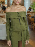 Spice Girl Wind Jacket 2025 New Word-Collar Irregular Zipper Design Long Sleeve Short Jacket