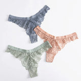 Sale Lace Thong Panties Women Sexy G String Thong Low-Waist Underwear Soft Breathable T-Back Transparent Underpants
