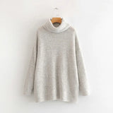 women jumpers turtleneck sweaters oversize winter fashion 2020 long sweater coat batwing sleeve christmas sweate