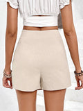 Fongt Women's Summer Irregular Shorts Shorts Half-Sants