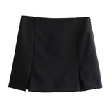 Fongt Women's Clothing 2025 Spring New Sexy 4 Color Tight Single-Breasted Breast Small Vest + Short Skirt Set