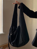 Nylon Drawstring Shoulder Bag
