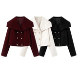 Fongt 2025 New Women's Casual Hair Jacket Jacket
