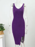 Green Knitted Bodycon