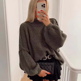 Fongt Casual Thin Knit Sweater