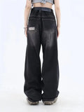 Dark Wash Distressed