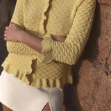 Fongt Lace Knitted Cardigan