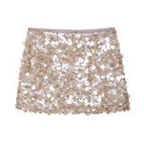 Fongt Explosion Women's Short Design Lien A-Character Skirt