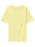 Fongt T-Shirt Female Summer Short Sleeve Design Sense 2023 New Irregular Loose Web Celebrity Student Coat