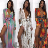 New Summer Sexy Beach Cover Up Women Dress Tunic Pareos Ladies Kaftan Robe Cover-up Woman Beach Wear