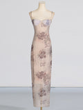 Fongt 2025 Summer New Fashion Sexy Leopard Print Bag Babes Hanging Dress