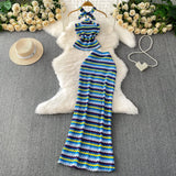 Fongt Style Unique Water Corrugated Sling Sling Coat High Waist Repair Look Hips