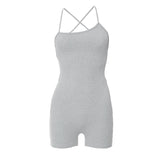 Fongt Women's Summer New Sleeveless Hanging Neck Back Hollow Rope Joint
