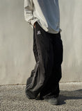 Side Stripe Wide Leg Sweatpants-Outfit