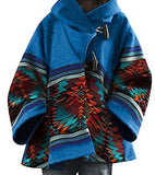 Fongt Winter Wish Amazon Ebay Autumn And Winter New Lady Loose Retro Print Wool Coat 5 Color 8