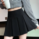 Fongt Skirt Women's Large Size 100-Fold Skirt 2025 New High-Rise Slim Small Man Anti-Walking Spring, Autumn And Winter A Short Skirt