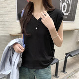 New Side Pleated Leisure Vest For Women In Spring And