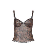 Fongt Sexy Leopard Print Sling Summer New Holiday Bottom