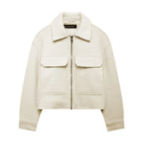 Fongt Homemade New Women's Fashion Pearls And Short Jacket Jacket 3046/288