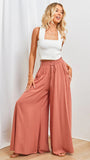 Fongt Women's New Trousers Summer Fashion Loose Leisure Wide Leg Pants