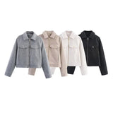 Fongt Women's 2025 New Soft Zippered Jacket Jacket