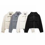 Fongt Homemade New Women's Fashion Pearls And Short Jacket Jacket 3046/288