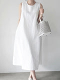 ZANZEA Women 's Sleeveless Sarafans Sundress Summer Dress Ladies Long Maxi Vestidos Robe Femme Beach Party Dresses
