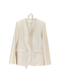 Fongt Xixi 2025 New Retro Long Sleeve Small Suit Short Jacket Loose Casual Suit 86052