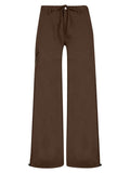 Straight Leg Pocket Cargo Pants-Outfit