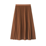 Fongt And Winter New Women Korean Version Of The Long-Term Retro Fashion Half-Dressed Skirt 8837