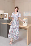 Short-Sleeved Dress-Outfit