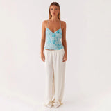 Fongt Women's 2025 Spring New Multi-Colored Suspension Vests
