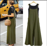 Trousers Loose Solid Color Wide