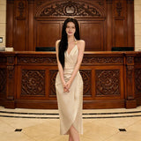 Fongt Long Wind Coat Women's 2025 Chic Design Sense Early Spring Double Buckle