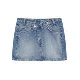 Fongt Miniskirt 2025 Spring Packed Assymmetric Single-Dunk Repaired Half-Bidden Dress Girl
