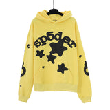 Tide Card Prints Letters, Cobwebs, Personality, Hip-Hop Couples, Hooded Sweaters, Casual Sweaters, Sports Sets.-Outfit