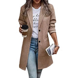 Fongt Autumn And Winter Station Long Large Size Hair, The Female Coat Of Which Is Quality Goods