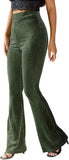 New Women's Fashion Sexy Solid Color High Waist Gold Velvet Pit-Outfit