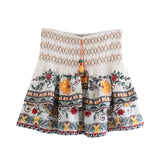 Embroidered Shirt 05107247251 Embroidered Skirt 05107249250 In Autumn-Outfit